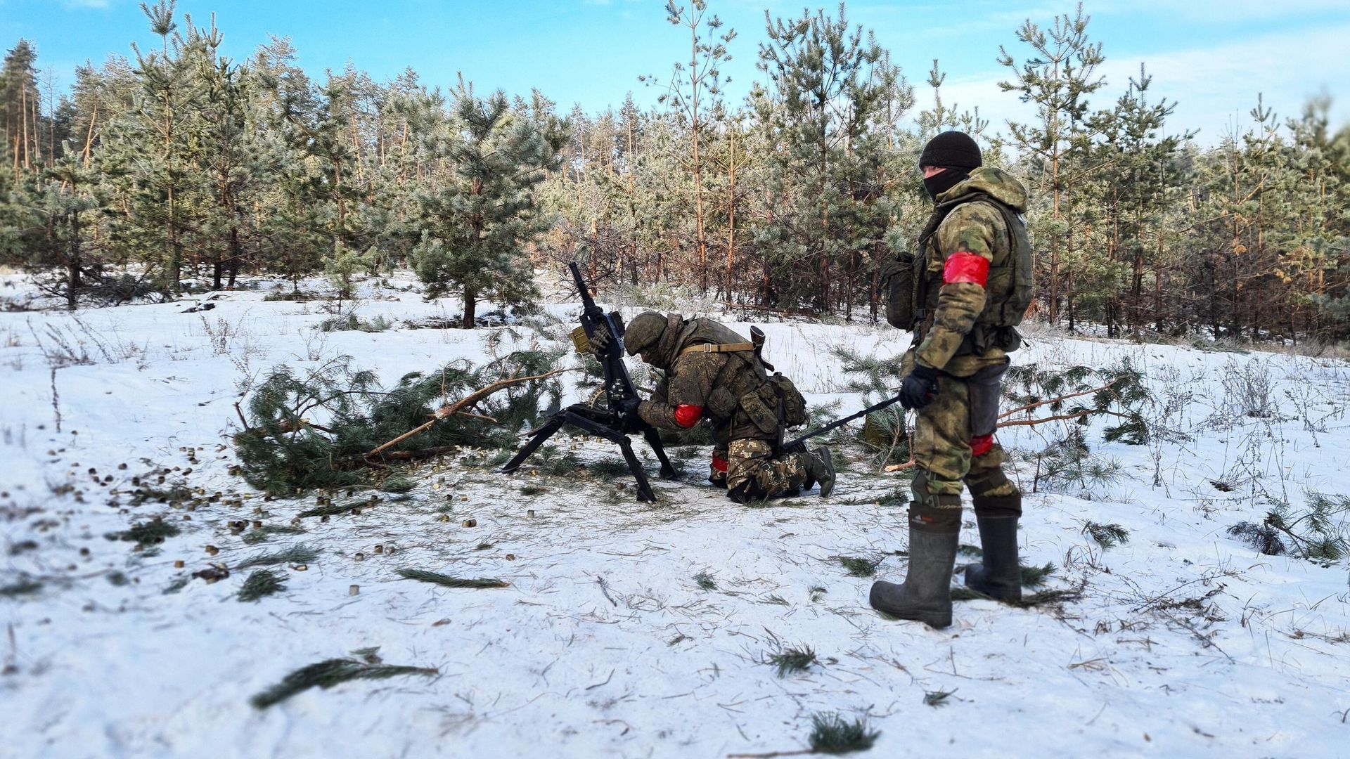 Разведчики ВС РФ в зоне спецоперации Разведчики ВС РФ в зоне спецоперации - РИА Новости, 1920, 21.02.2024