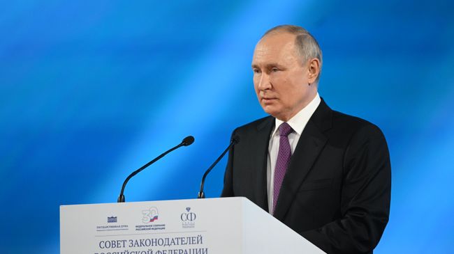 Президент РФ Владимир Путин