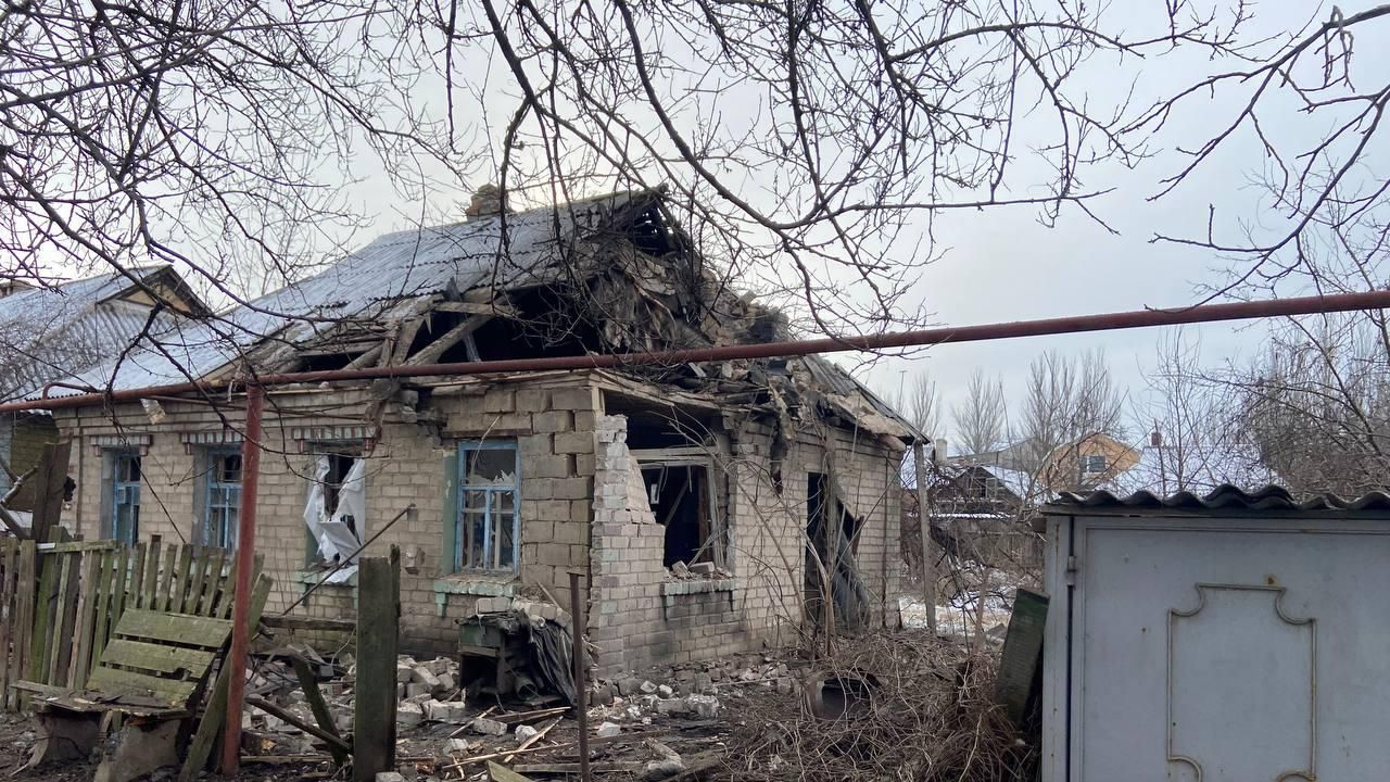 Последствия обстрела в Горловке Последствия обстрела в Горловке - РИА Новости, 1920, 28.01.2024