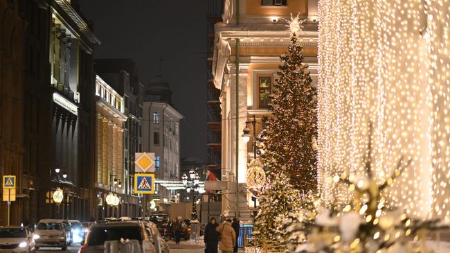 Предновогодняя Москва
