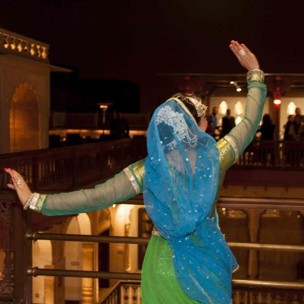 Танец Катхак в отеле Haveli Dharampura Танец Катхак в отеле Haveli Dharampura