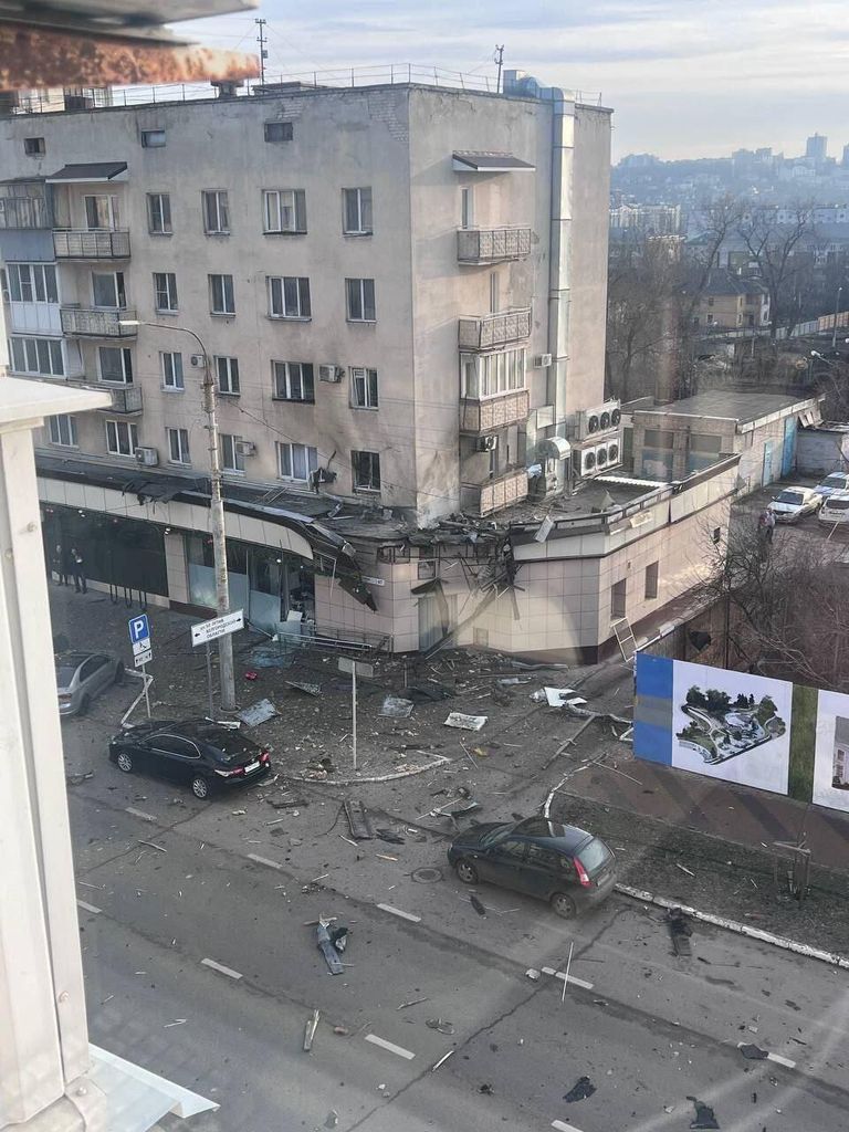 Последствия обстрела Белгорода со стороны ВСУ Последствия обстрела Белгорода со стороны ВСУ