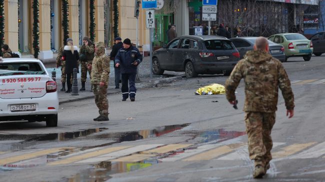 Военные в Белгороде