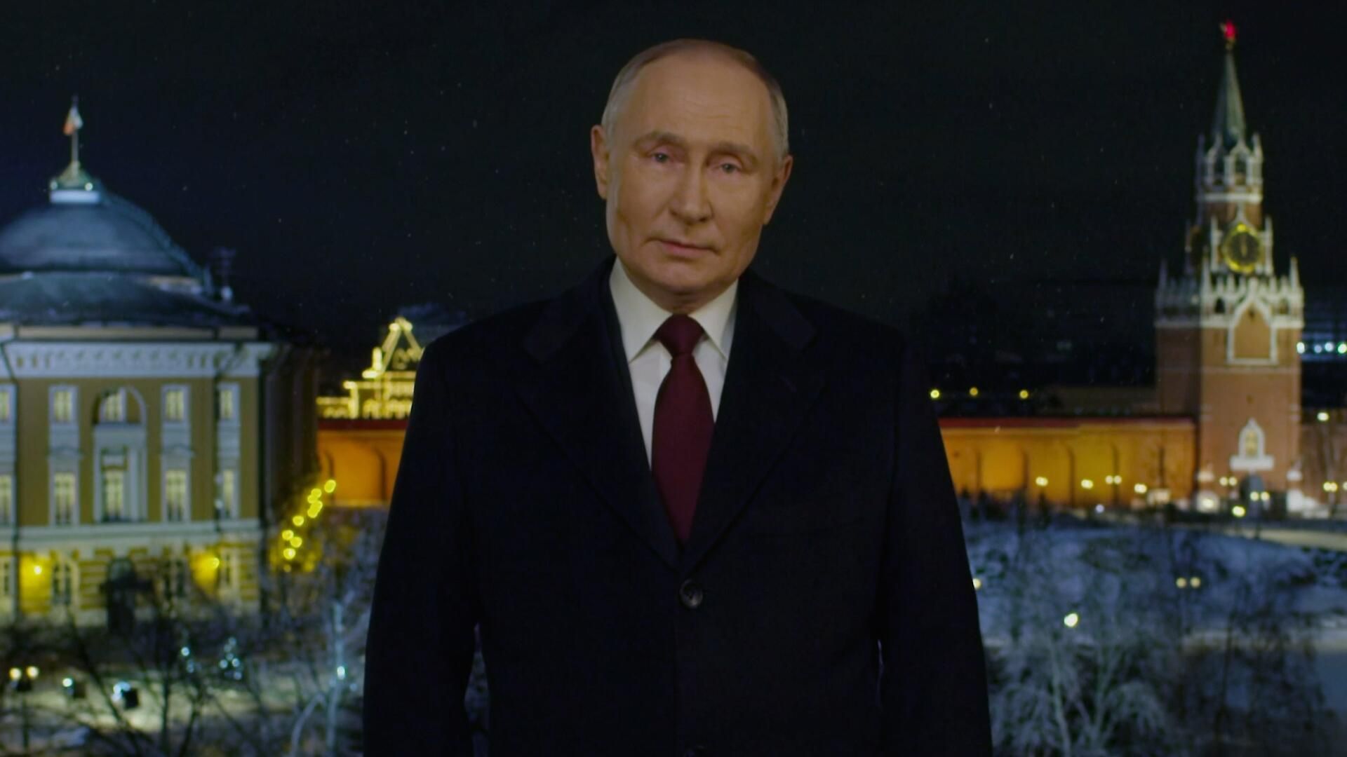 Путин поздравил россиян с Новым годом - РИА Новости, 1920, 01.01.2024