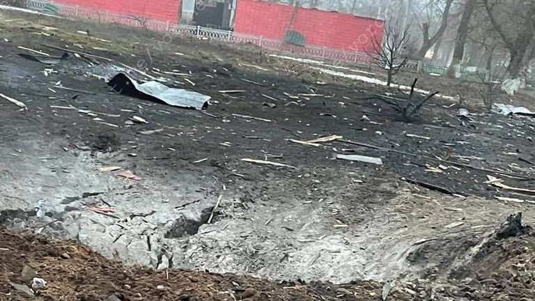 Последствия схода боеприпасов в селе Петропавловка Воронежской области - РИА Новости, 1920, 02.01.2024