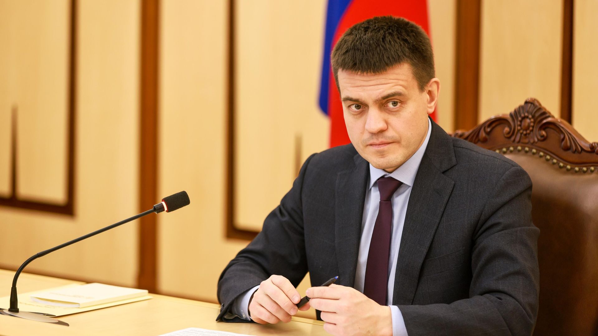 Губернатор Красноярского края Михаил Котюков Губернатор Красноярского края Михаил Котюков - РИА Новости, 1920, 15.08.2024