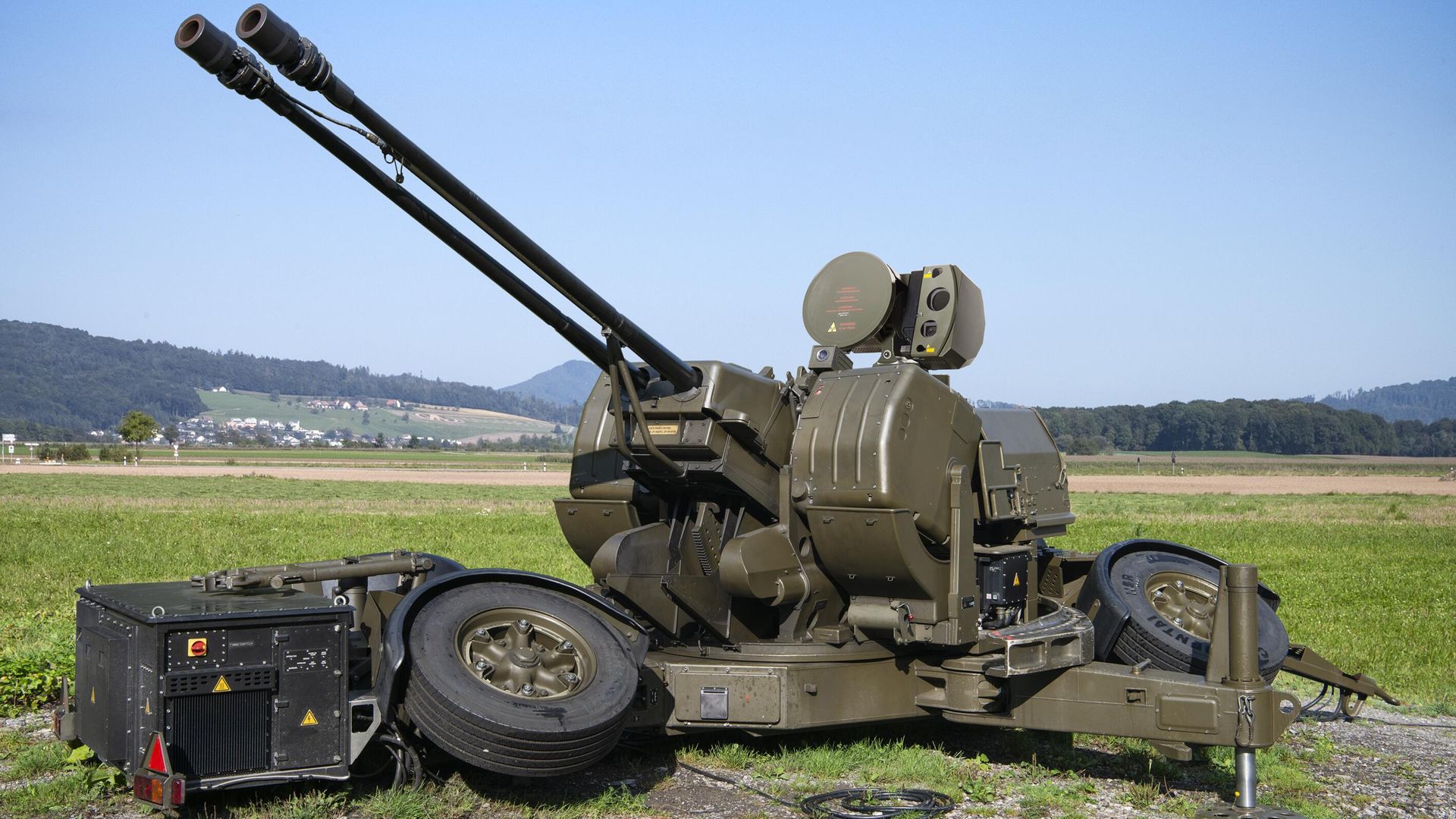 Зенитное орудие Oerlikon Twin Gun 009 TREO Зенитное орудие Oerlikon Twin Gun 009 TREO - РИА Новости, 1920, 02.04.2024