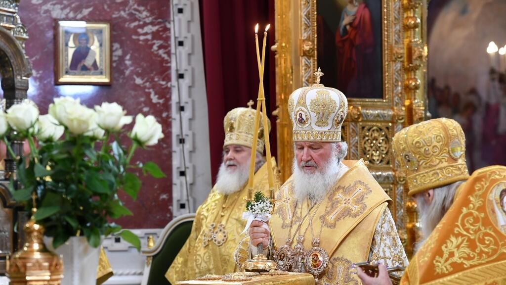 LIVE: Рождественская служба в Храме Христа Спасителя LIVE: Рождественская служба в Храме Христа Спасителя - РИА Новости, 1920, 06.01.2024