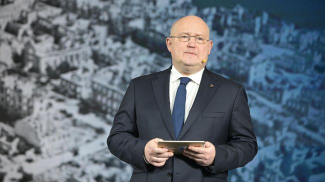 Губернатор города Севастополь Михаил Развожаев на презентации региона на выставке Россия