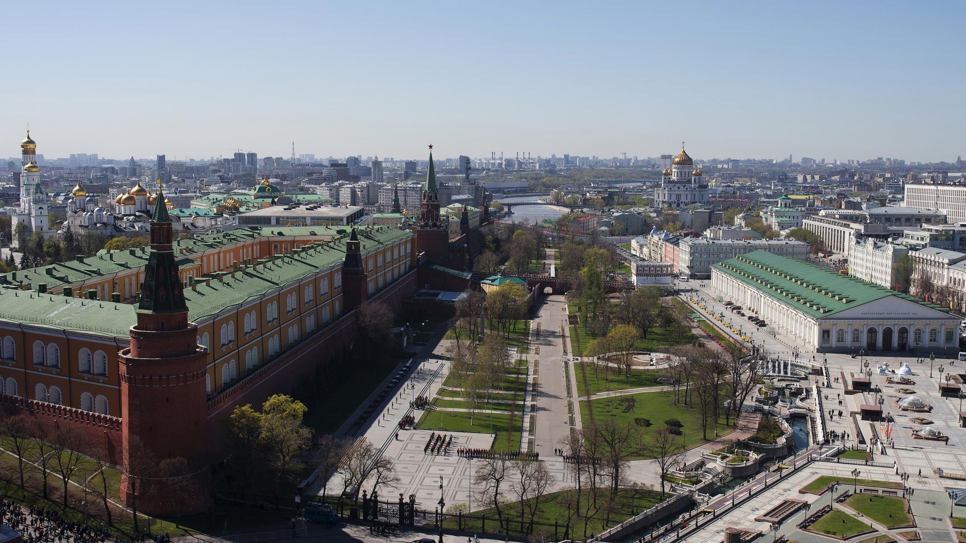 Вид с гостиницы на Кремль Вид с гостиницы на Кремль - РИА Новости, 1920, 14.06.2024