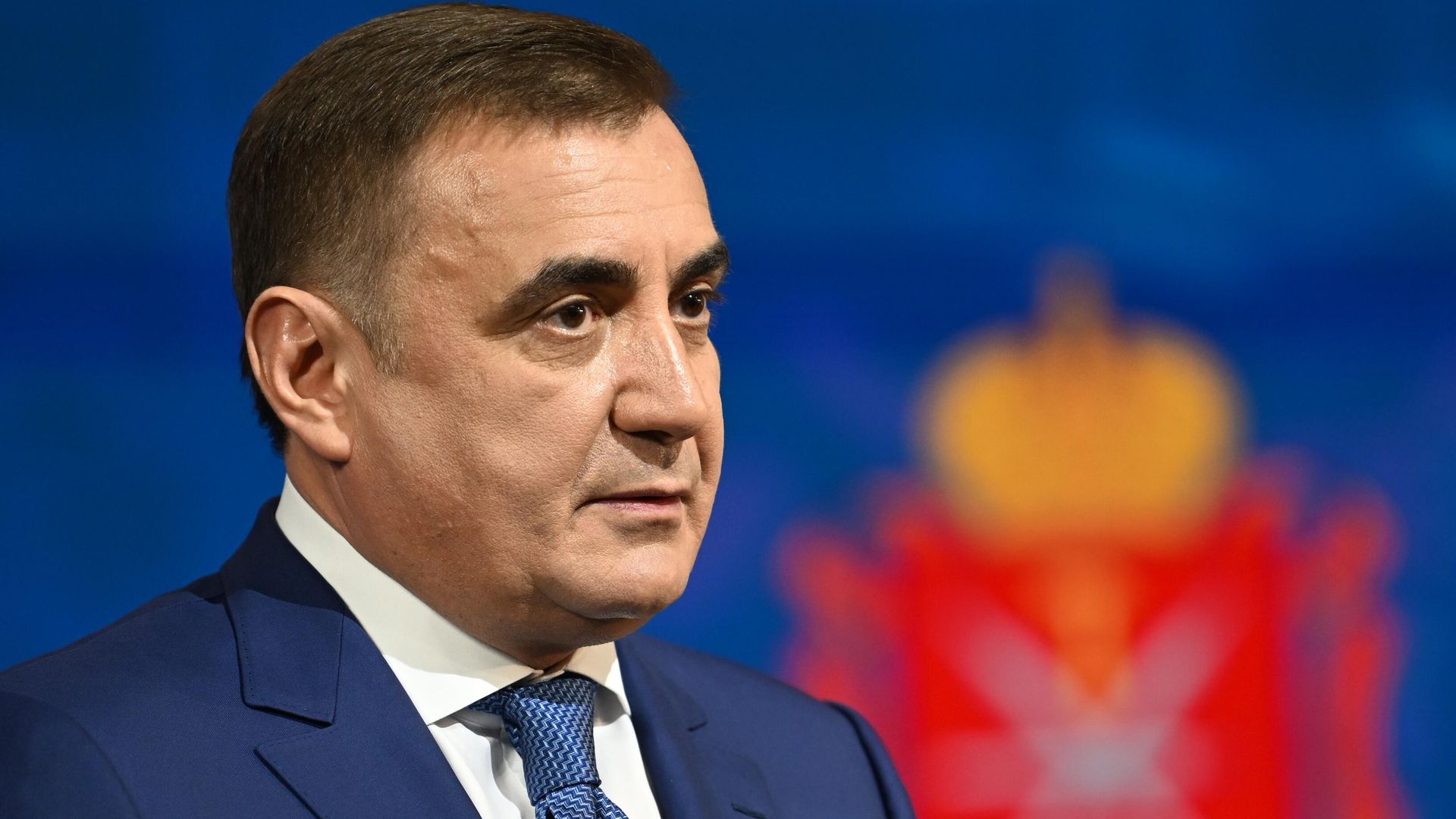 Губернатор Тульской области Алексей Дюмин на открытии Дня Тульской области на Международной выставке-форуме Россия Губернатор Тульской области Алексей Дюмин на открытии Дня Тульской области на Международной выставке-форуме Россия - РИА Новости, 1920, 10.01.2024