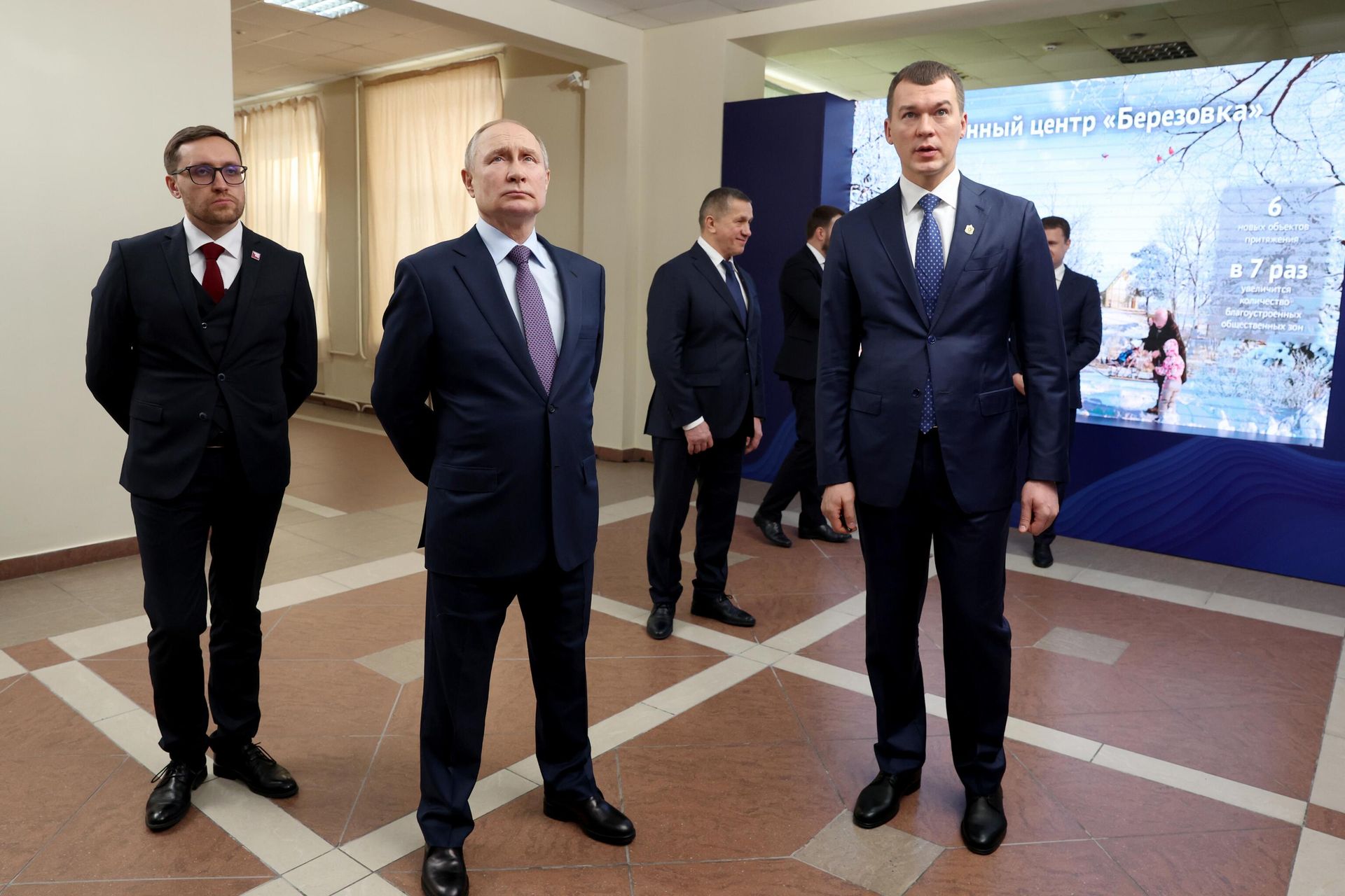 Президент РФ Владимир Путин на презентации мастер-планов развития городов Дальнего Востока Президент РФ Владимир Путин на презентации мастер-планов развития городов Дальнего Востока - РИА Новости, 1920, 11.01.2024
