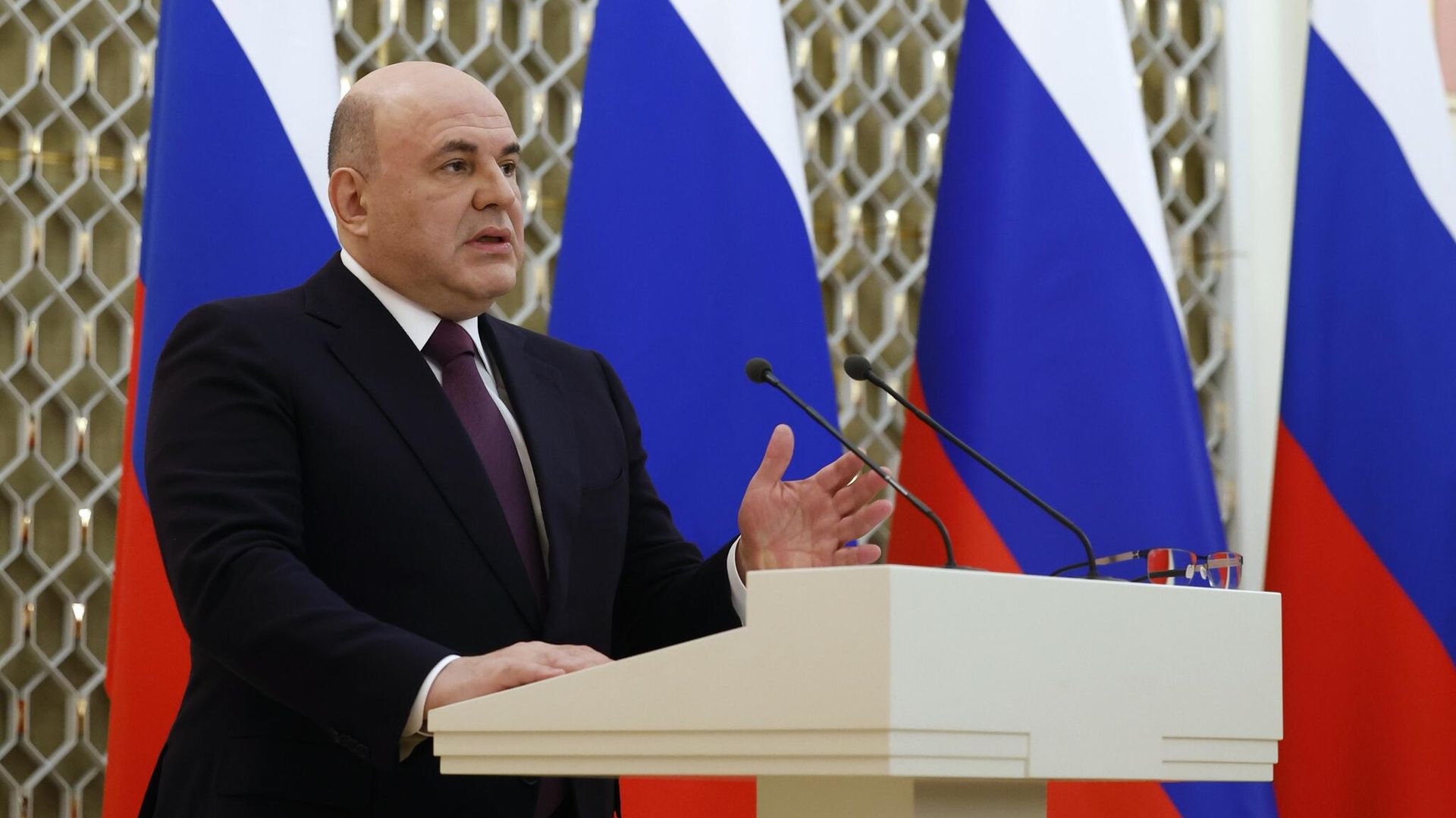 Председатель правительства РФ Михаил Мишустин Председатель правительства РФ Михаил Мишустин - РИА Новости, 1920, 20.02.2024