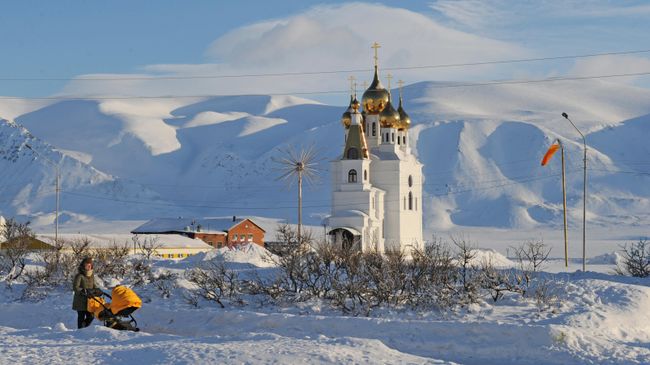 В поселке Эгвекинот