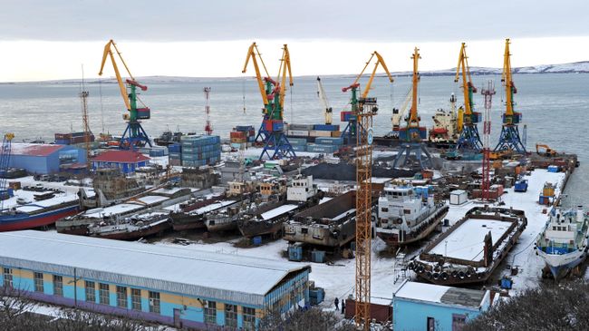 Морской порт, Анадырь Морской порт, Анадырь
