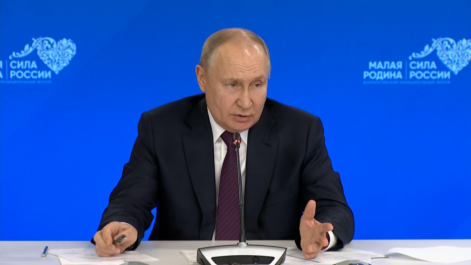 Ну не придурки? – Путин о нежелании Украины вести переговоры с Россией Ну не придурки? – Путин о нежелании Украины вести переговоры с Россией - РИА Новости, 1920, 16.01.2024