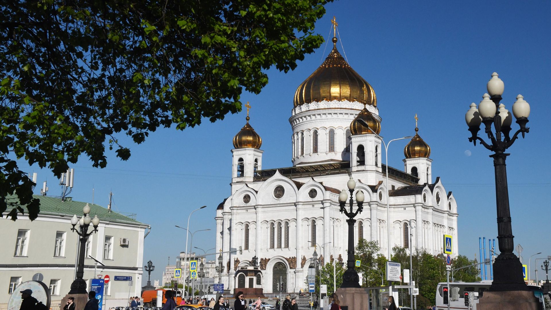 Храм Христа Спасителя в Москве Храм Христа Спасителя в Москве - РИА Новости, 1920, 08.08.2024