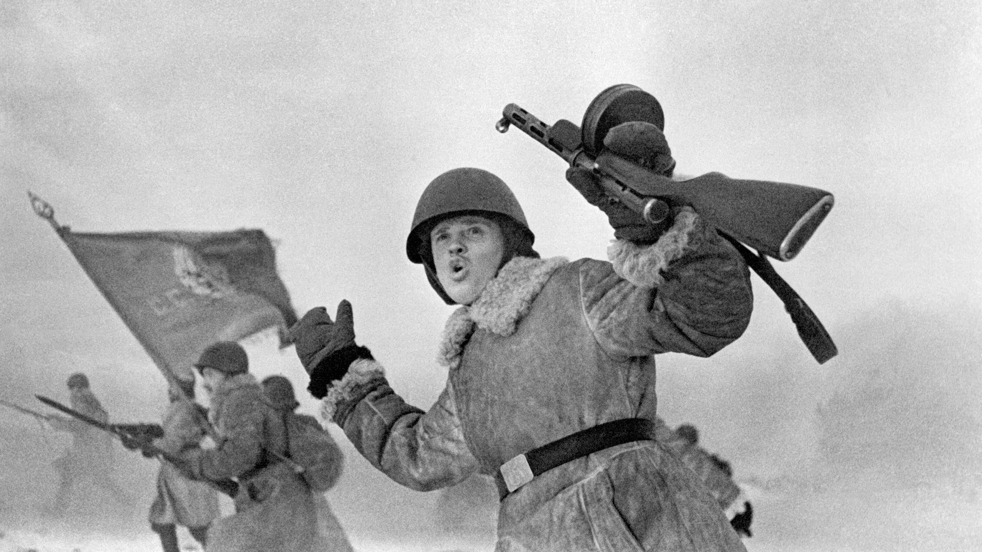 Атака советских войск во время операции по прорыву блокады Ленинграда — переломный момент в обороне города. Ленинградская область, 1943 год - РИА Новости, 1920, 18.01.2026