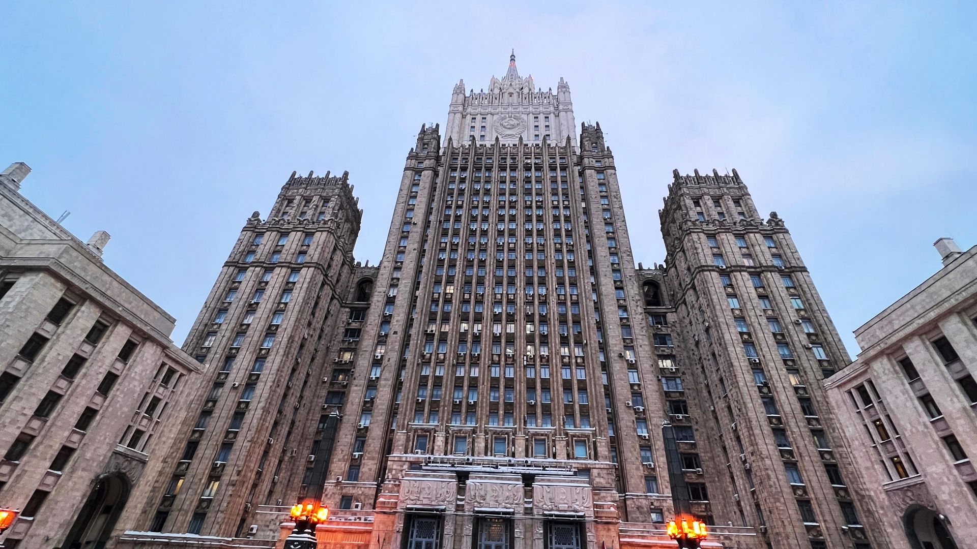 Здание Министерства иностранных дел РФ в Москве - РИА Новости, 1920, 01.03.2024