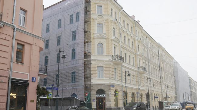 Доходный дом на улице Остоженка в Москве