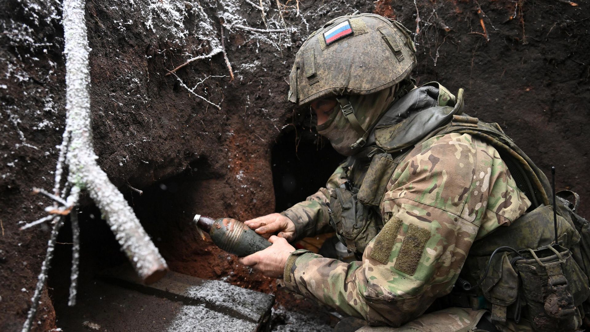 Военнослужащий ВС России в зоне СВО Военнослужащий ВС России в зоне СВО - РИА Новости, 1920, 26.01.2024