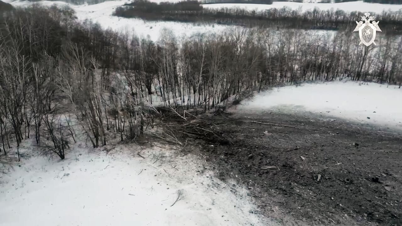 Место крушения военно-транспортного самолета Ил-76 в Белгородской области Место крушения военно-транспортного самолета Ил-76 в Белгородской области - РИА Новости, 1920, 01.03.2024