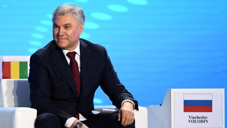 Председатель Государственной Думы РФ Вячеслав Володин на Международной парламентской конференции Россия-Африка в Москве Председатель Государственной Думы РФ Вячеслав Володин на Международной парламентской конференции Россия-Африка в Москве