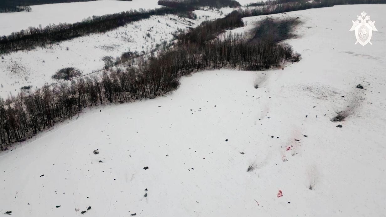 Место крушения военно-транспортного самолета Ил-76 в Белгородской области Место крушения военно-транспортного самолета Ил-76 в Белгородской области - РИА Новости, 1920, 04.02.2024
