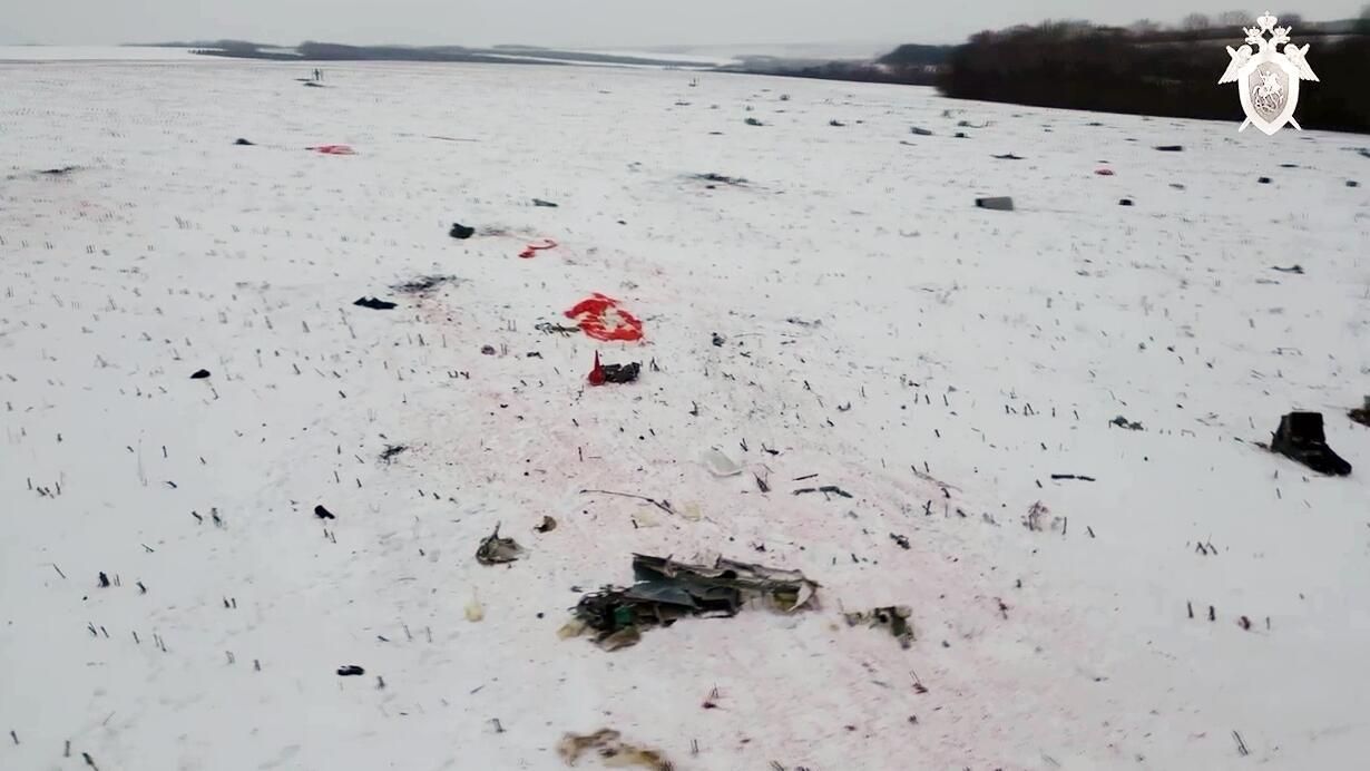 Место крушения военно-транспортного самолета Ил-76 в Белгородской области Место крушения военно-транспортного самолета Ил-76 в Белгородской области - РИА Новости, 1920, 05.02.2024