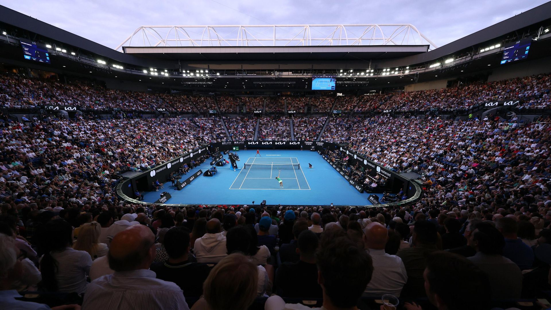 Арена Рода Лейвера, центральный корт Australian Open Арена Рода Лейвера, центральный корт Australian Open - РИА Новости, 1920, 24.01.2025