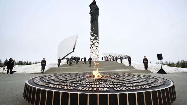 Мемориал в память о мирных жителях СССР – жертвах нацистского геноцида в годы Великой Отечественной войны в деревне Зайцево Ленинградской области