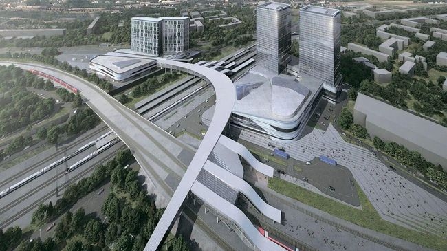 Проект комплексов с офисами и апартаментами около станции метро Петровско-Разумовская в Москве