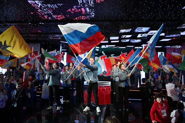 Церемония открытия Съезда Движения Первых Церемония открытия Съезда Движения Первых