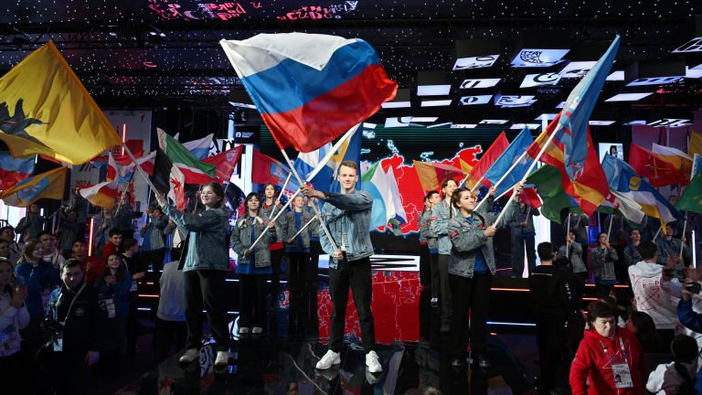 Церемония открытия Съезда Движения Первых Церемония открытия Съезда Движения Первых
