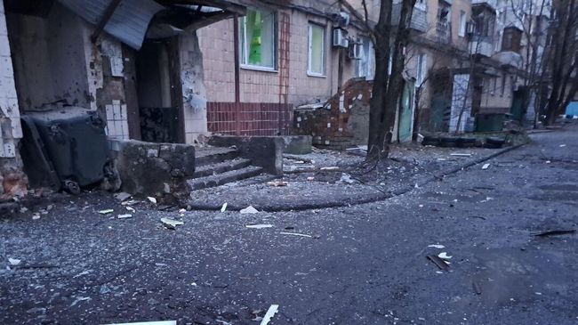 Обстрел Донецка