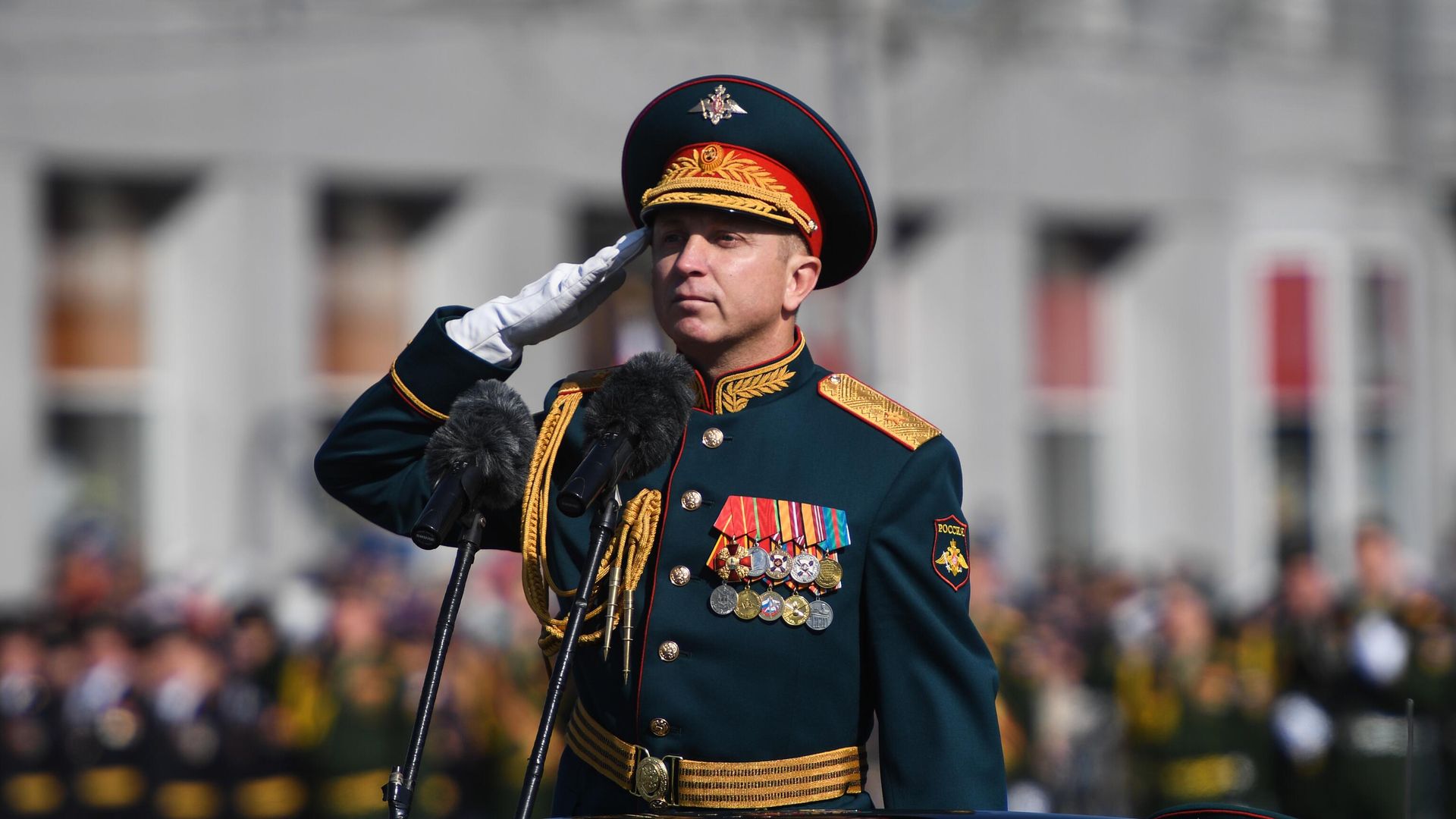Яков Резанцев (на фото — в звании генерал-майора) Яков Резанцев (на фото — в звании генерал-майора) - РИА Новости, 1920, 05.02.2024
