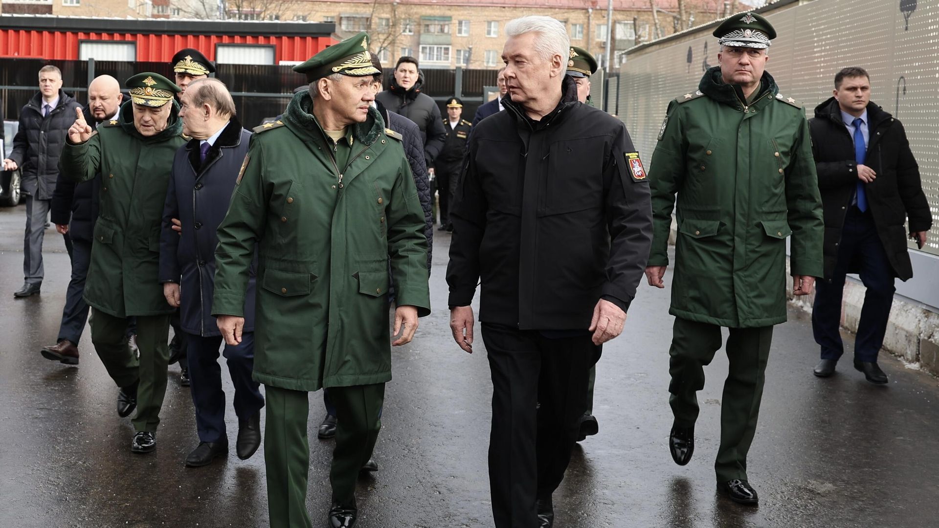 Министр обороны РФ Сергей Шойгу и мэр Москвы Сергей Собянин Министр обороны РФ Сергей Шойгу и мэр Москвы Сергей Собянин - РИА Новости, 1920, 05.03.2024