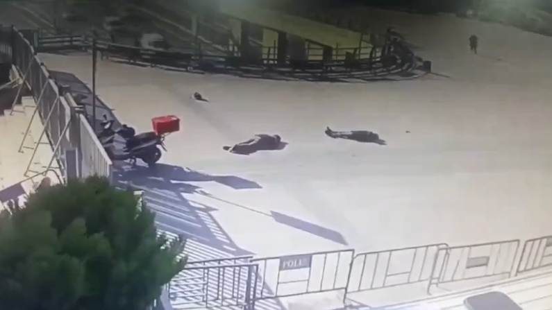 Ликвидация напавших на здание суда в Стамбуле Ликвидация напавших на здание суда в Стамбуле - РИА Новости, 1920, 06.02.2024