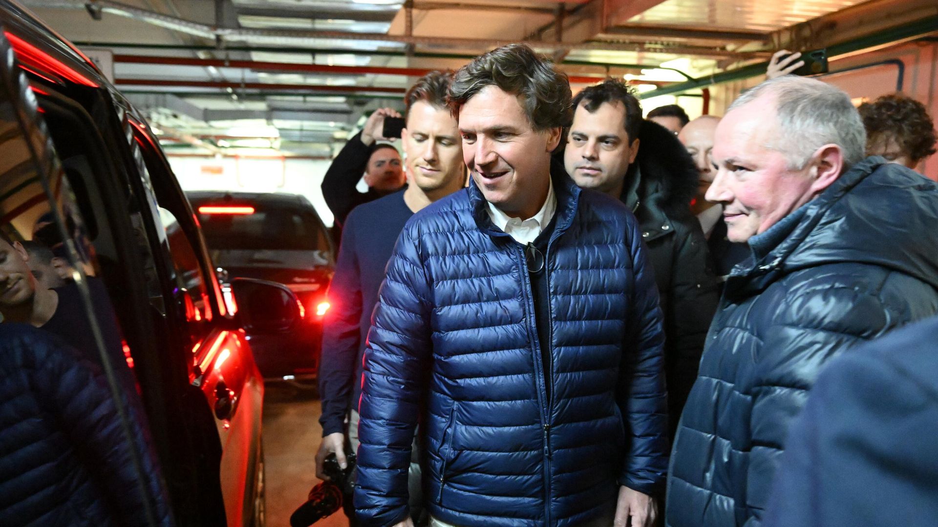 Американский журналист Такер Карлсон в Москве Американский журналист Такер Карлсон в Москве - РИА Новости, 1920, 07.02.2024
