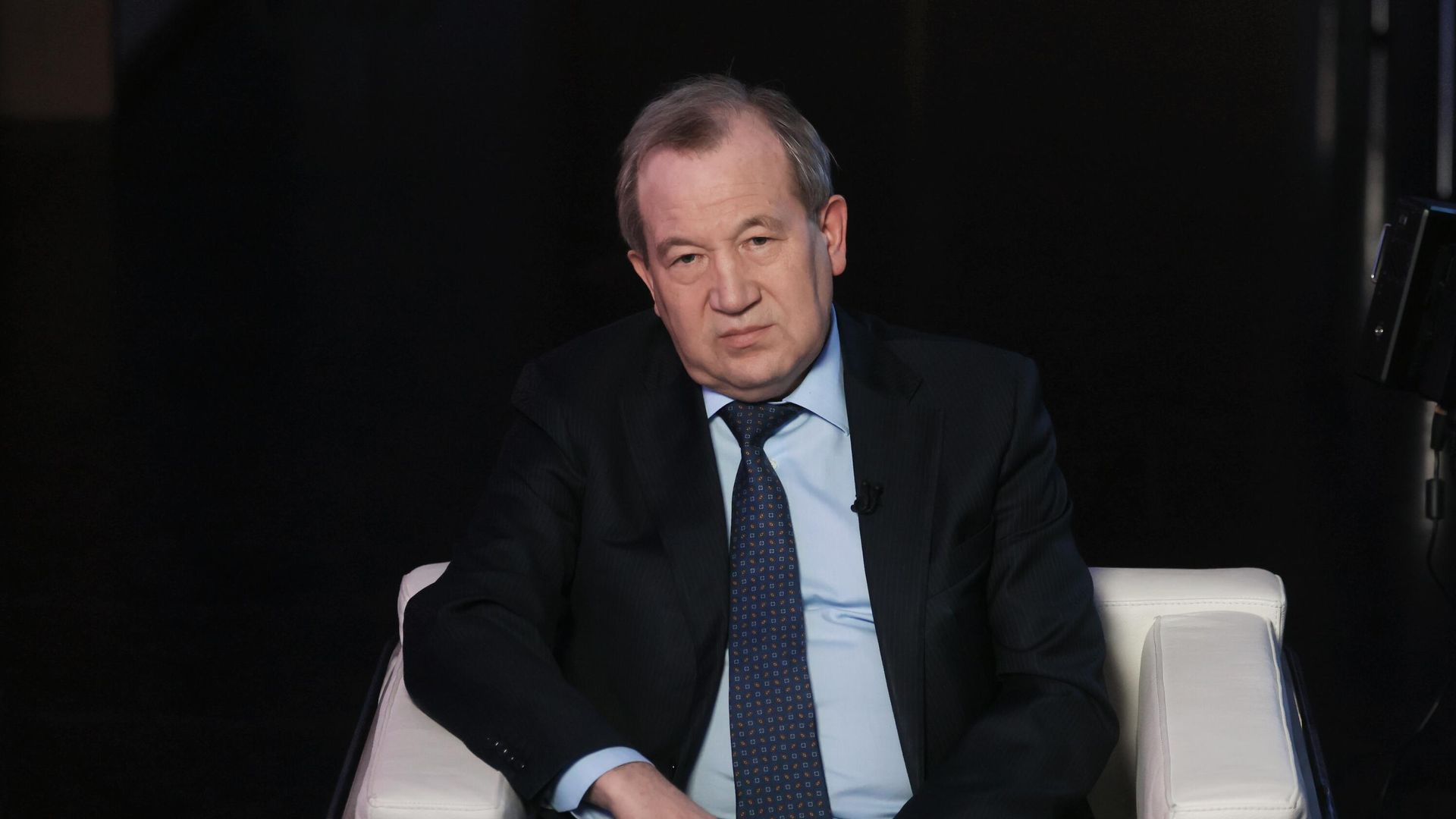 Президент Российской академии наук Геннадий Красников во время интервью агентству РИА Новости - РИА Новости, 1920, 17.09.2025
