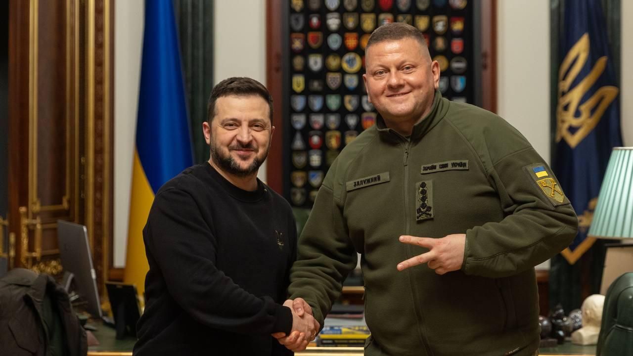 Владимир Зеленский и Валерий Залужный Владимир Зеленский и Валерий Залужный - РИА Новости, 1920, 24.02.2025