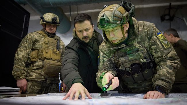 Владимир Зеленский и Александр Сырский