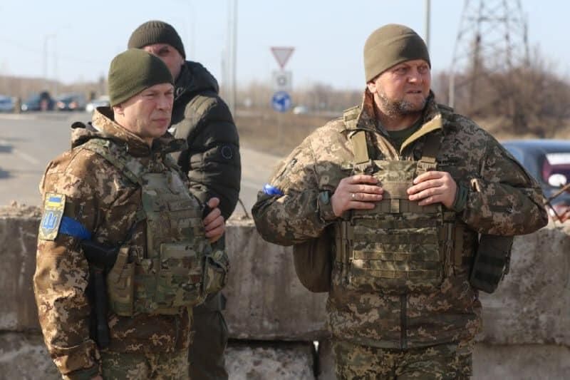 Александр Сырский и Валерий Залужный Александр Сырский и Валерий Залужный - РИА Новости, 1920, 20.06.2024