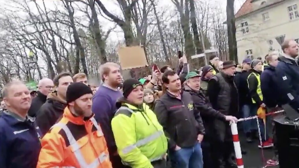 Акция протеста против постройки завода концерна Rheinmetall в Унтерлюсе Акция протеста против постройки завода концерна Rheinmetall в Унтерлюсе - РИА Новости, 1920, 12.02.2024