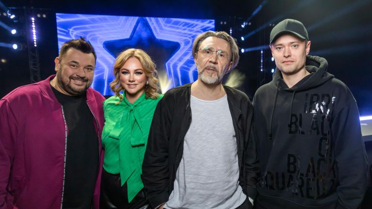 Сергей Жуков, Юлия Сумачева, Сергей Шнуров, Аркадий Водахов Сергей Жуков, Юлия Сумачева, Сергей Шнуров, Аркадий Водахов