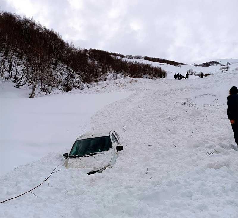 На месте схода снежной лавины в селе Удок Цунтинского района Дагестана На месте схода снежной лавины в селе Удок Цунтинского района Дагестана - РИА Новости, 1920, 30.01.2026