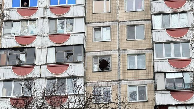 Последствия ракетного удара по Белгороду