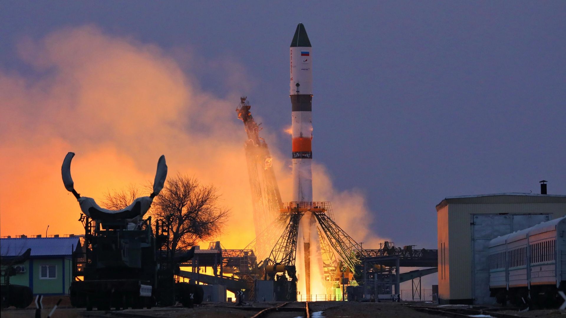 Старт ракеты-носителя Союз-2.1а с грузовым кораблем Прогресс МС-26 с космодрома Байконур. 15 февраля 2024 Старт ракеты-носителя Союз-2.1а с грузовым кораблем Прогресс МС-26 с космодрома Байконур. 15 февраля 2024 - РИА Новости, 1920, 15.02.2024