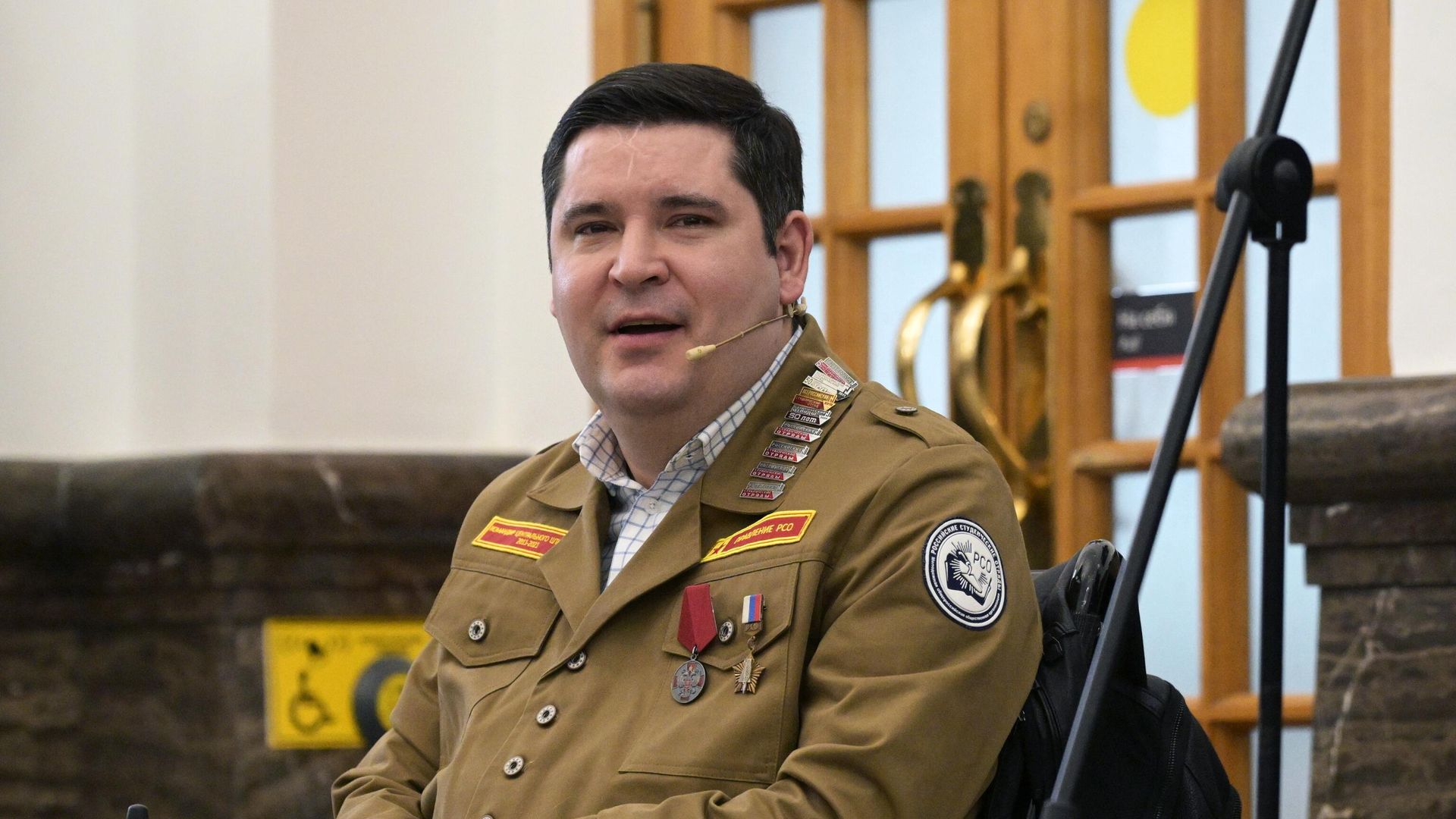 Руководитель центрального штаба Российских студенческих отрядов Михаил Киселев Руководитель центрального штаба Российских студенческих отрядов Михаил Киселев - РИА Новости, 1920, 17.02.2026
