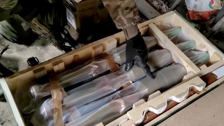 Бойцы ВС РФ обнаружили трофейное западное оружие в расположении подразделения ВСУ в Авдеевке
